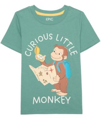 Toddler Boys' 12M-5T Curious Little Monkey Graphic T-Shirt