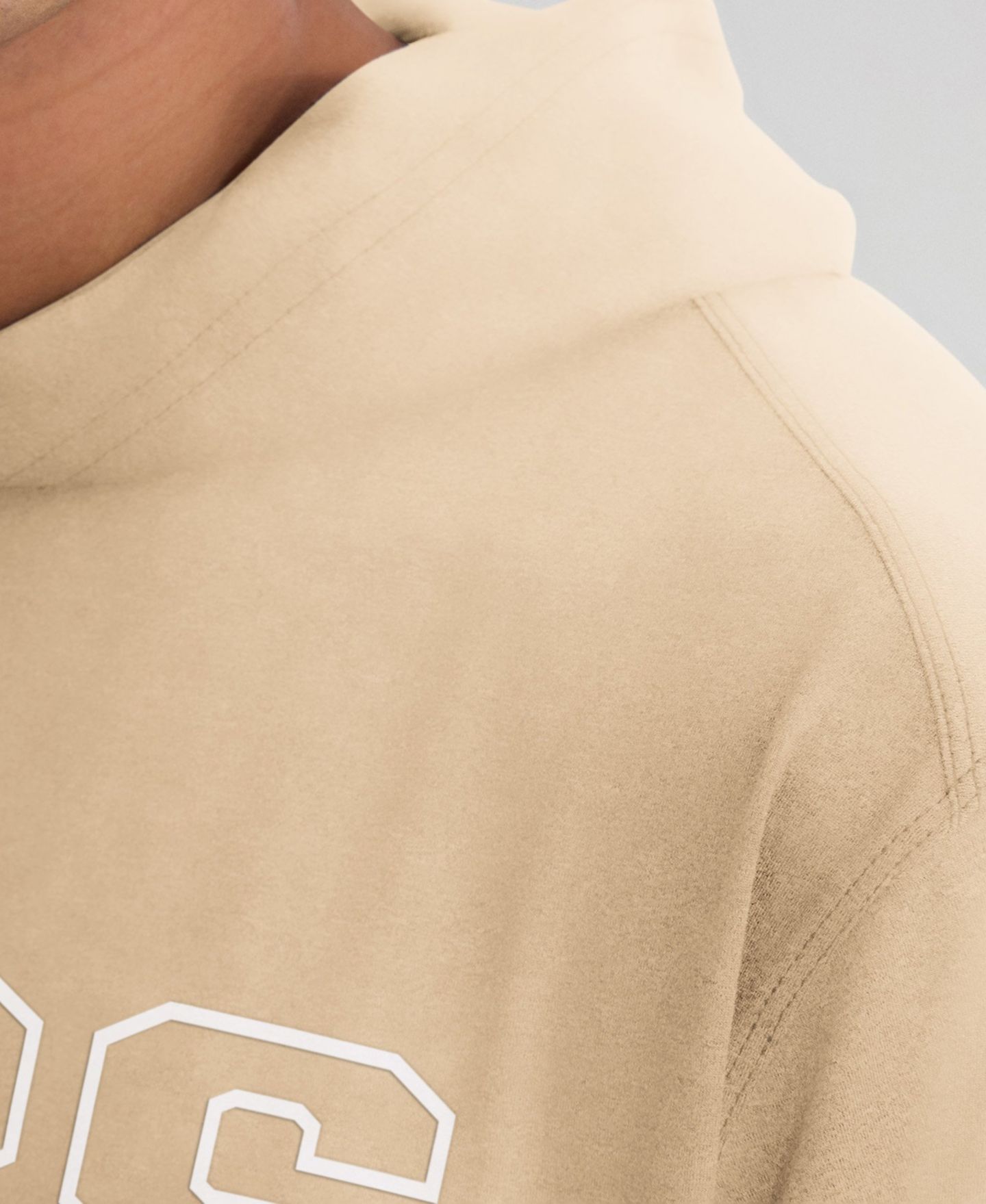 Мужская футболка Fanatics Khaki Chicago Cubs Clutch Long Sleeve Hooded — фото 4