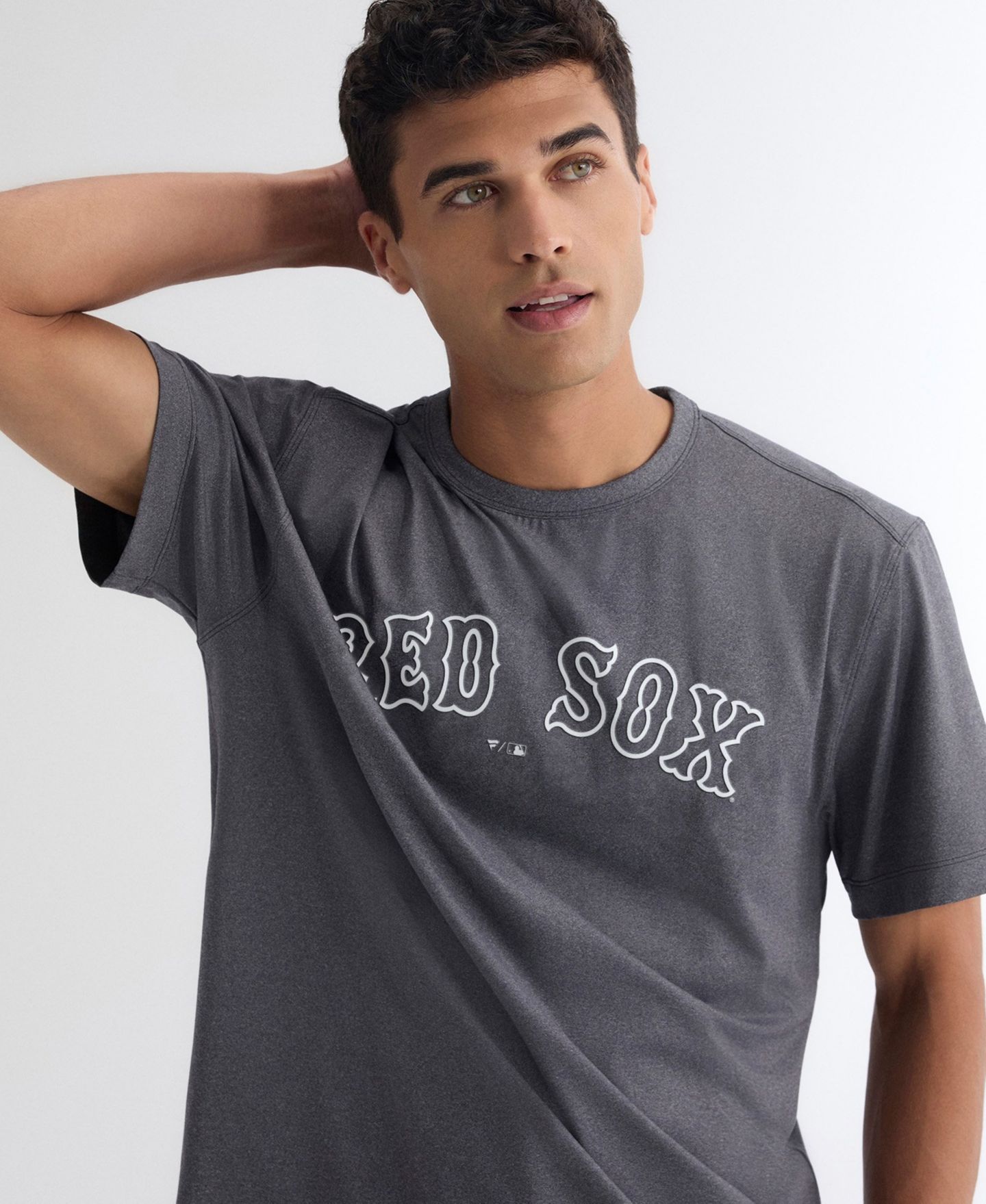 Мужская футболка Fanatics Charcoal Boston Red Sox Clutch Winning Edge — фото 5