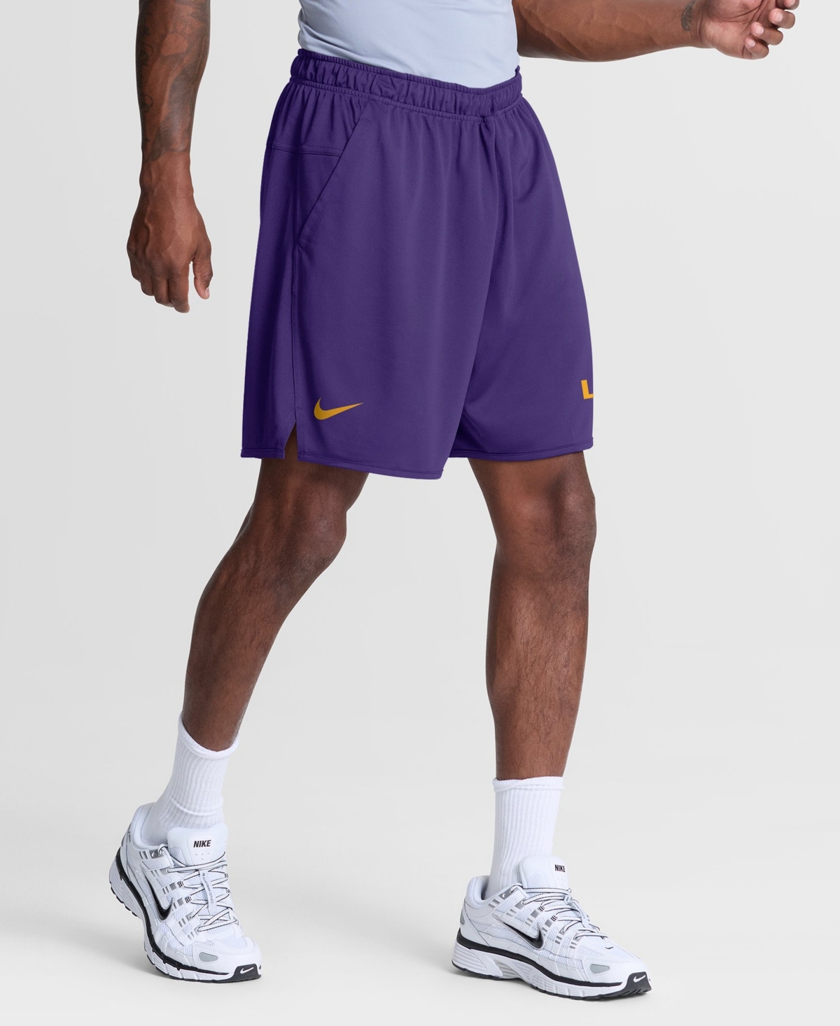 Nike Men's Purple Lsu Tigers Totality Dri-fit Shorts