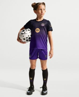 Preschool Nike Purple Barcelona 2026/27 Away Stadium Replica Kit