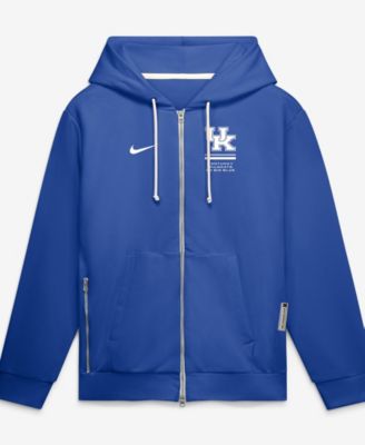 Men's Royal Kentucky Wildcats 2026 Sideline Standard Issue Dri-FIT Full-Zip Hoodie