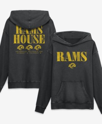 Men's Black Los Angeles Rams Relaxed Intense Rivalry French Terry Hoodie