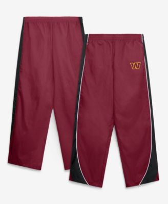 Women's Team First Backwards Lateral Washington Commanders Wide-Leg Elastic-Waist Pants