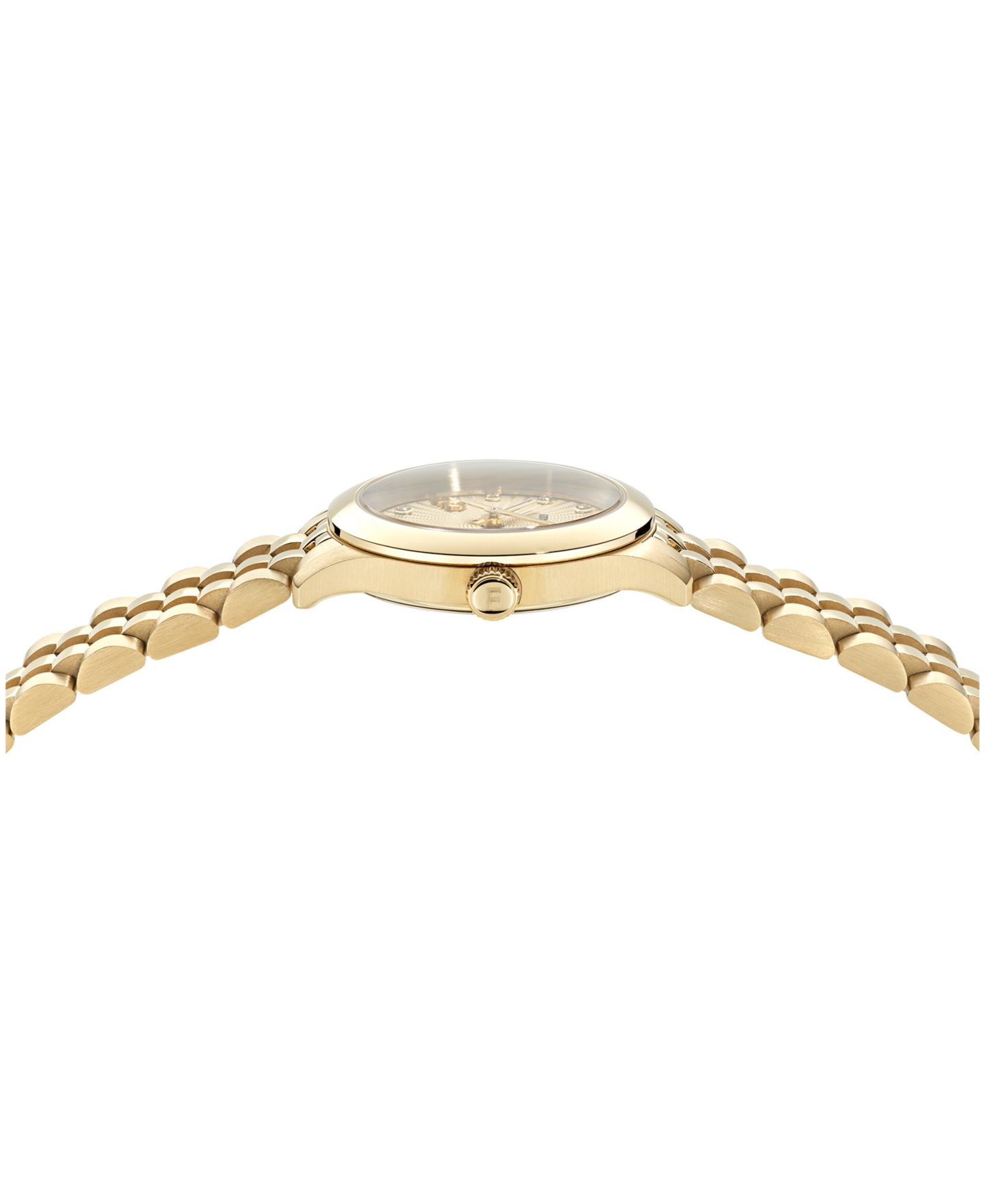 Женские часы Ferragamo Gold-Tone Bracelet Watch 25mm — фото 2