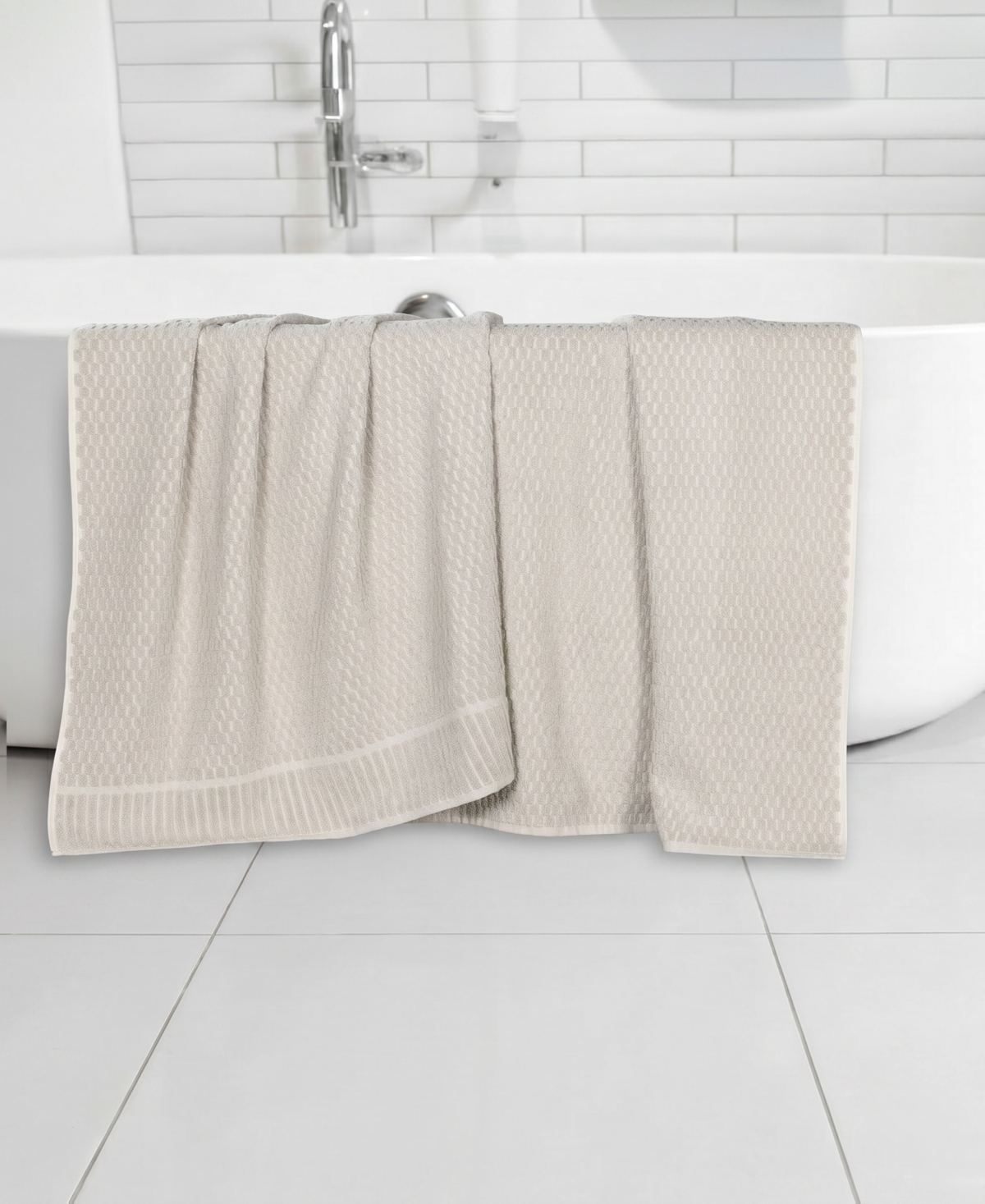 Superior Juno Cotton Blend 2-Piece Bath Sheet Set