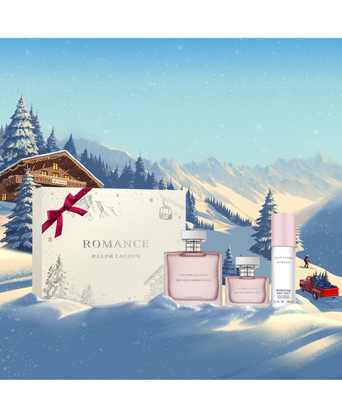 Ralph Lauren Beyond Romance Eau de Parfum and Mist Trio Gift Set