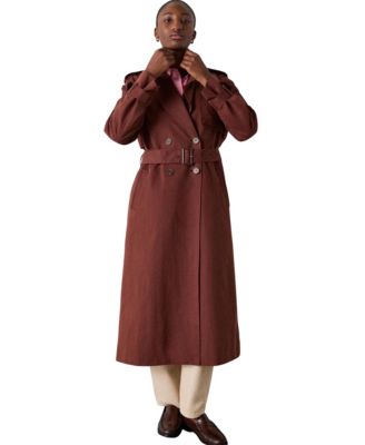 Women's Valentina Double-Breasted Trench Coat