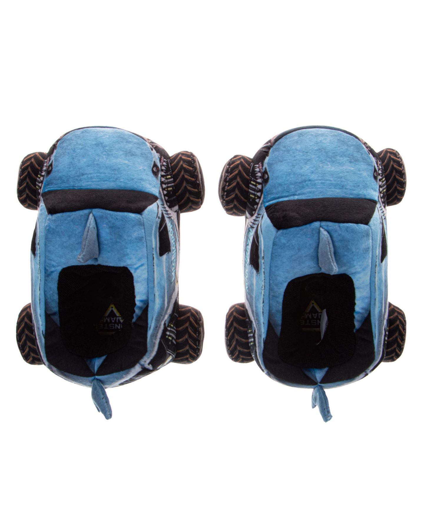 Тапочки Monster Jam Megalodon 3D Plush Slippers для мальчиков, цвет: Чёрный синий — фото 4