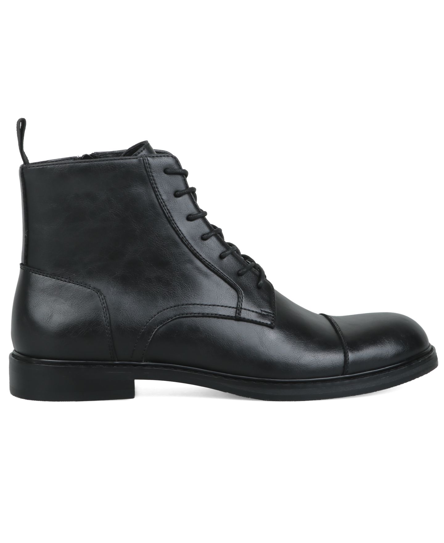 Мужские ботинки Alfani Lace-Up Cap-Toe, цвет: Чёрный — фото 2