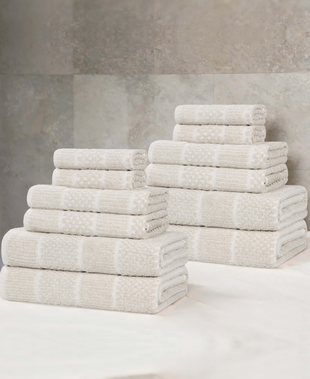 Superior Naples Cotton -Piece Towel Set