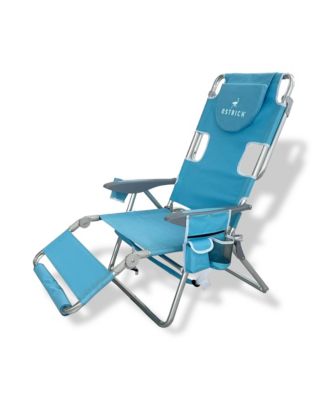 The Backpack 3N1 Portable Chair Cooler Bag and Reclining Lounger, Lt Blue