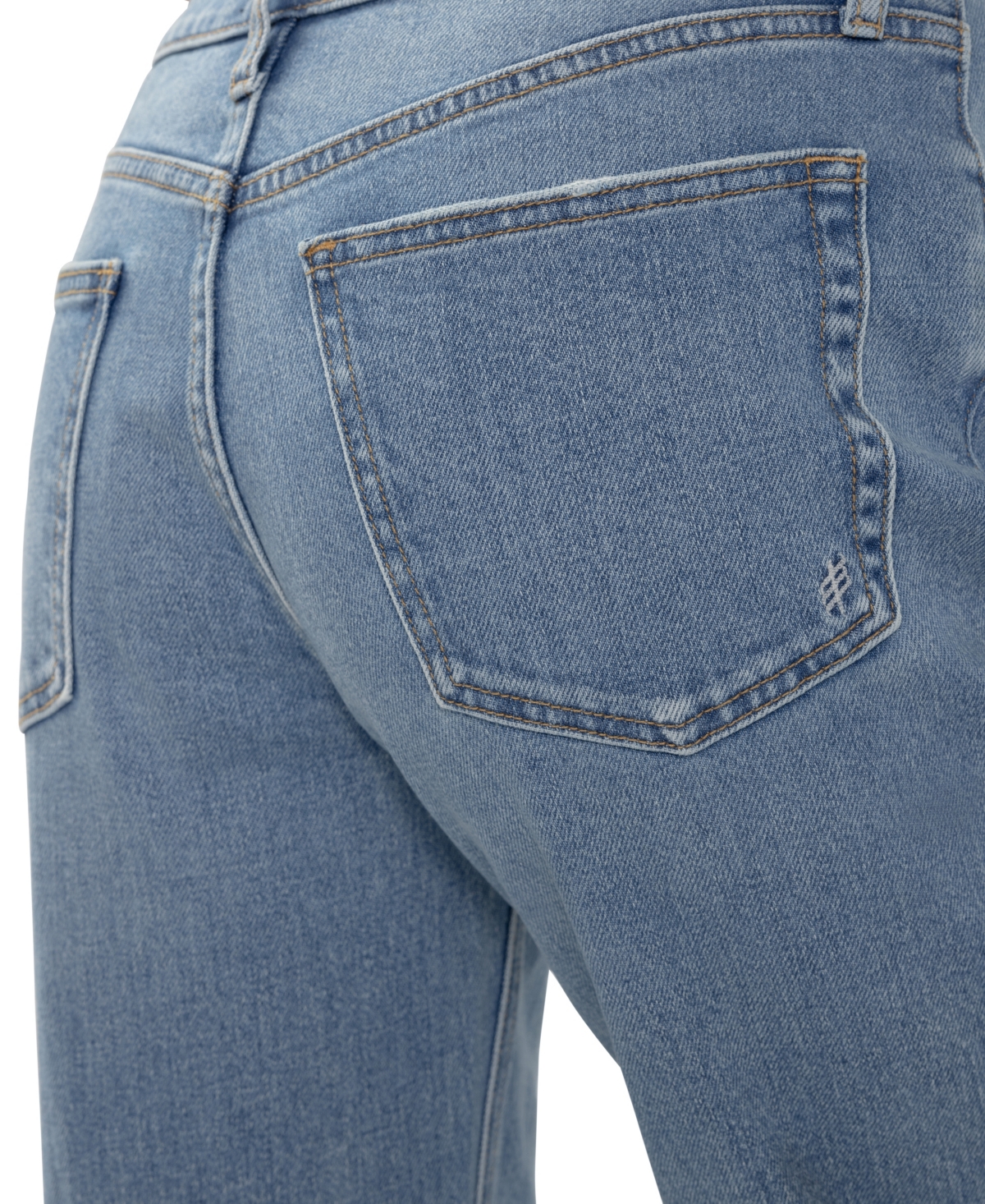 Silver Jeans Co. Women's Baggy Bootcut High-Rise Cotton-Blend
