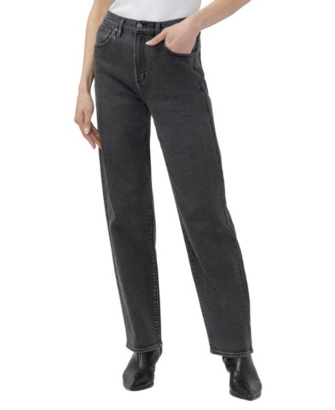 Женские прямые джинсы Silver Jeans Co. Highly Desirable с высокой посадкой, цвет: Offbeat
