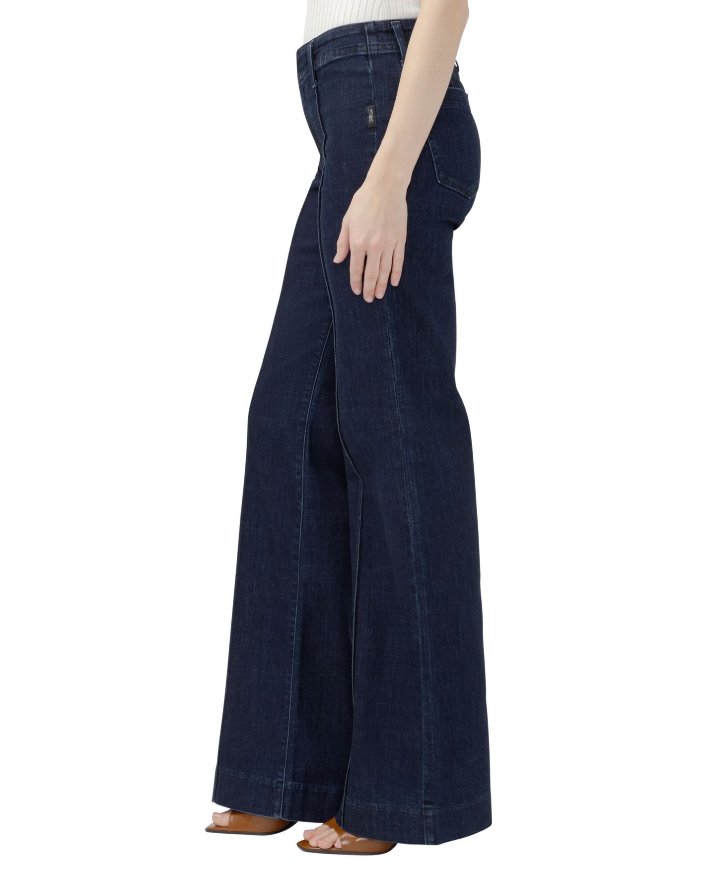 Женские джинсы Silver Jeans Co. Suki Wide-Leg Mid-Rise Cotton-Blend, цвет: Marco — фото 2
