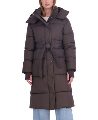 Women's Long Hooded Puffer Coat
