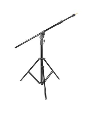 420LB Heavy-Duty Adjustable-Height Light Boom Stand with Weight Bag