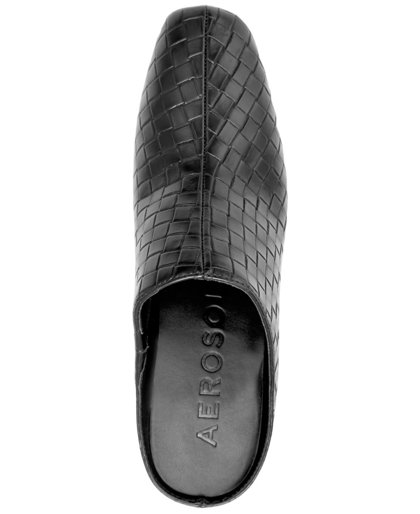 Женские сабо Aerosoles Maddy Heeled Slip-On, цвет: Чёрная искусственная кожа — фото 4