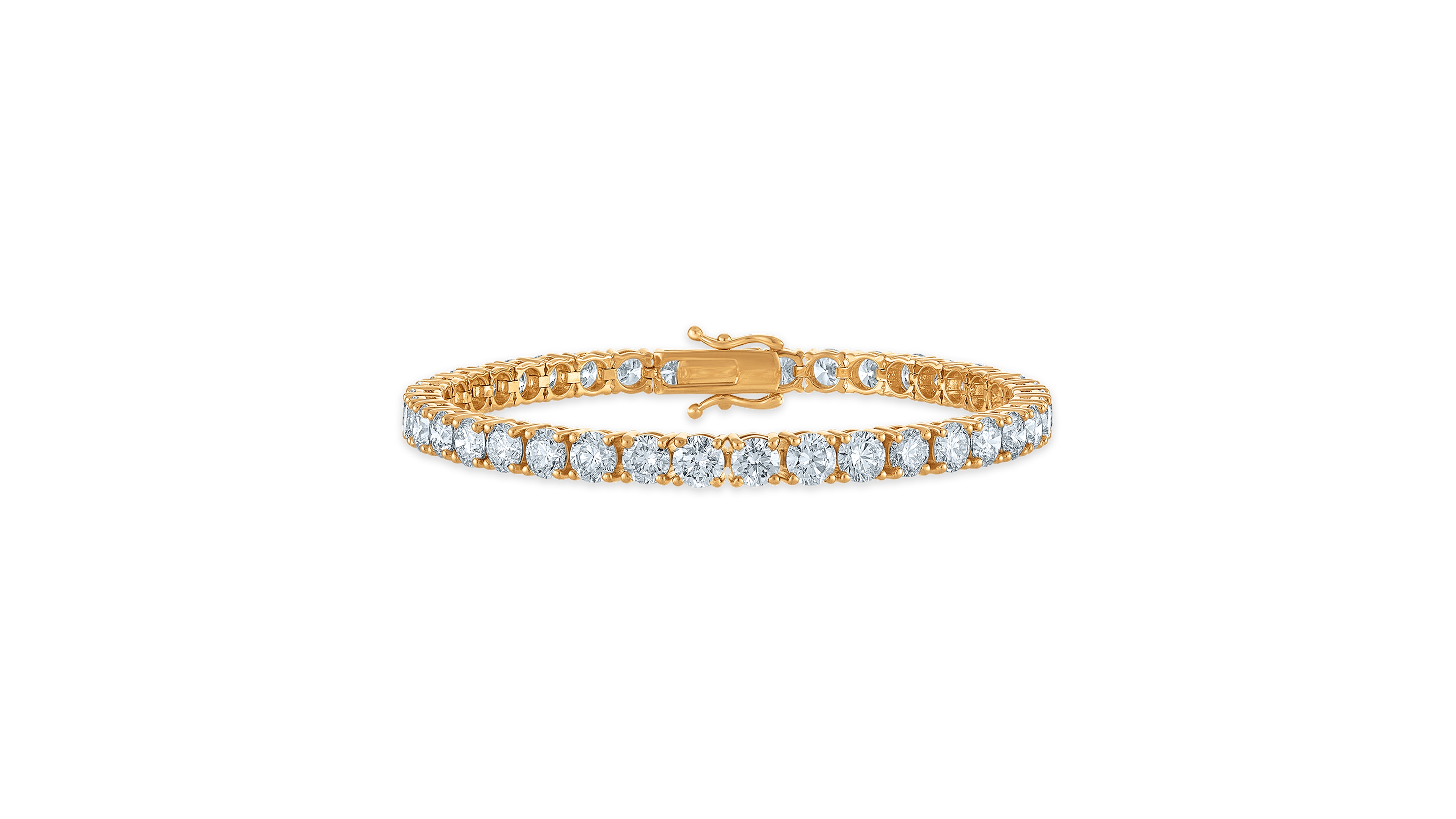 Macy's Diamond Tennis Bracelet (15 ct. t.w.) in 14k Yellow Gold