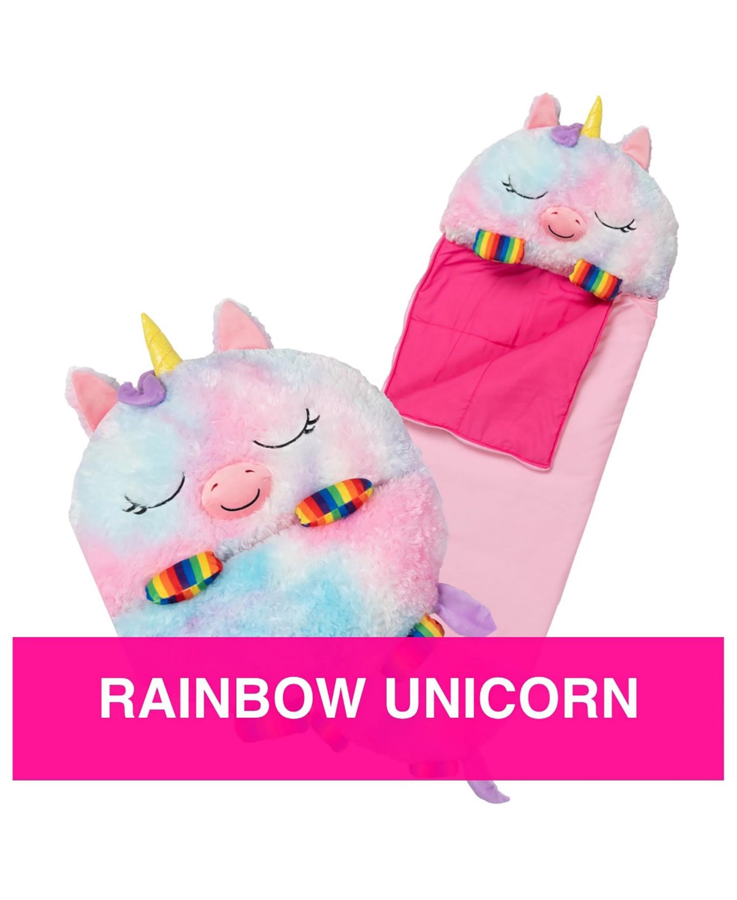 Детские мягкие игрушки Happy Nappers Pillow and Sleepy Sack, цвет: Open Miscellaneous — фото 9