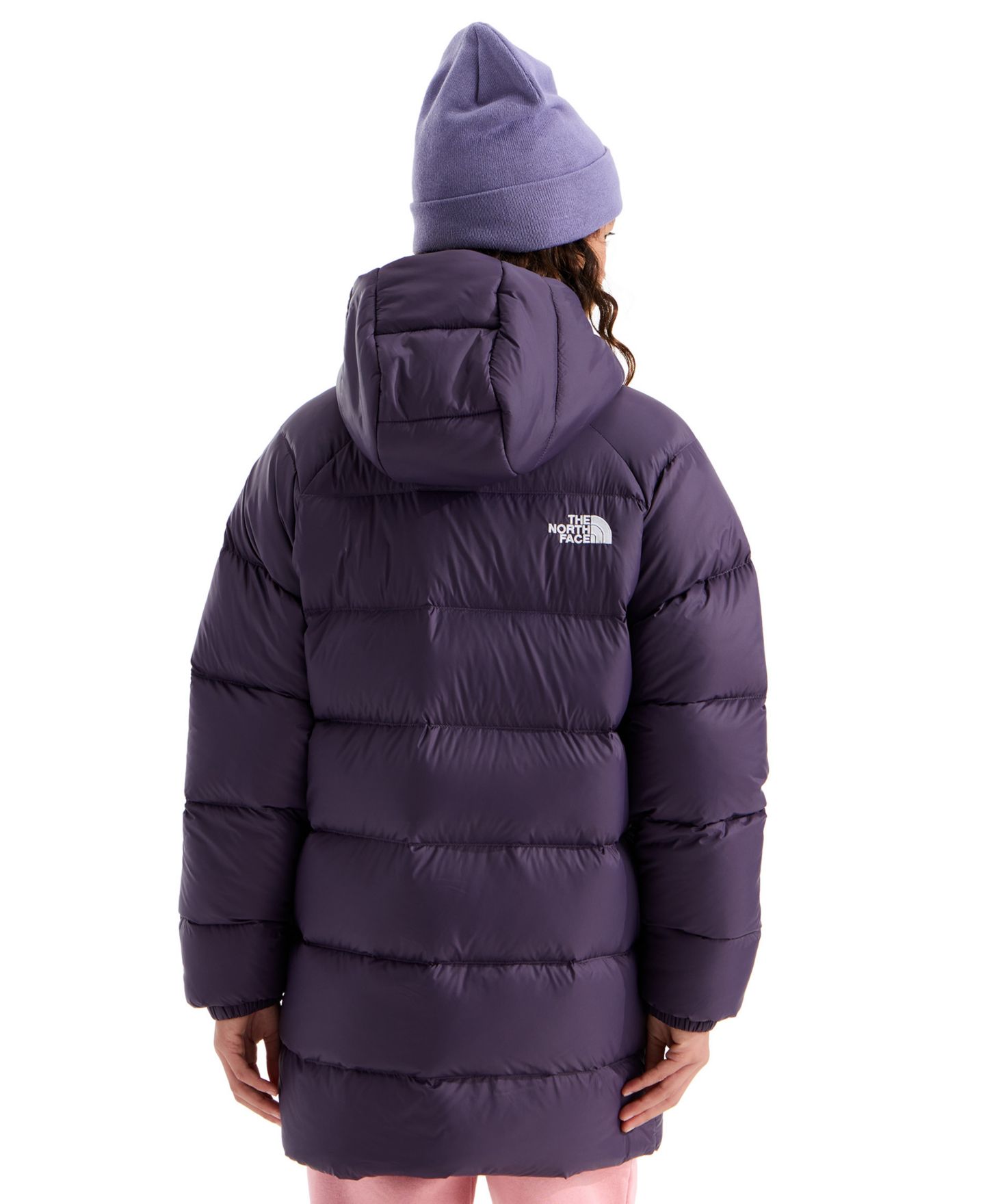 Детская куртка The North Face Hydrenalite Down Hooded Parka, цвет: Сумеречный — фото 6