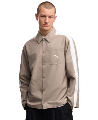 Men's T7 Relaxed Woven Overshirt Jacket