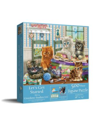 Let's Get Started 500 Piece Jigsaw Puzzle, Ages 15+