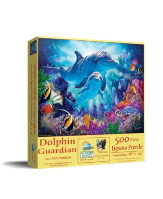 Dolphin Guardian 500 Piece Jigsaw Puzzle, Ages 15+