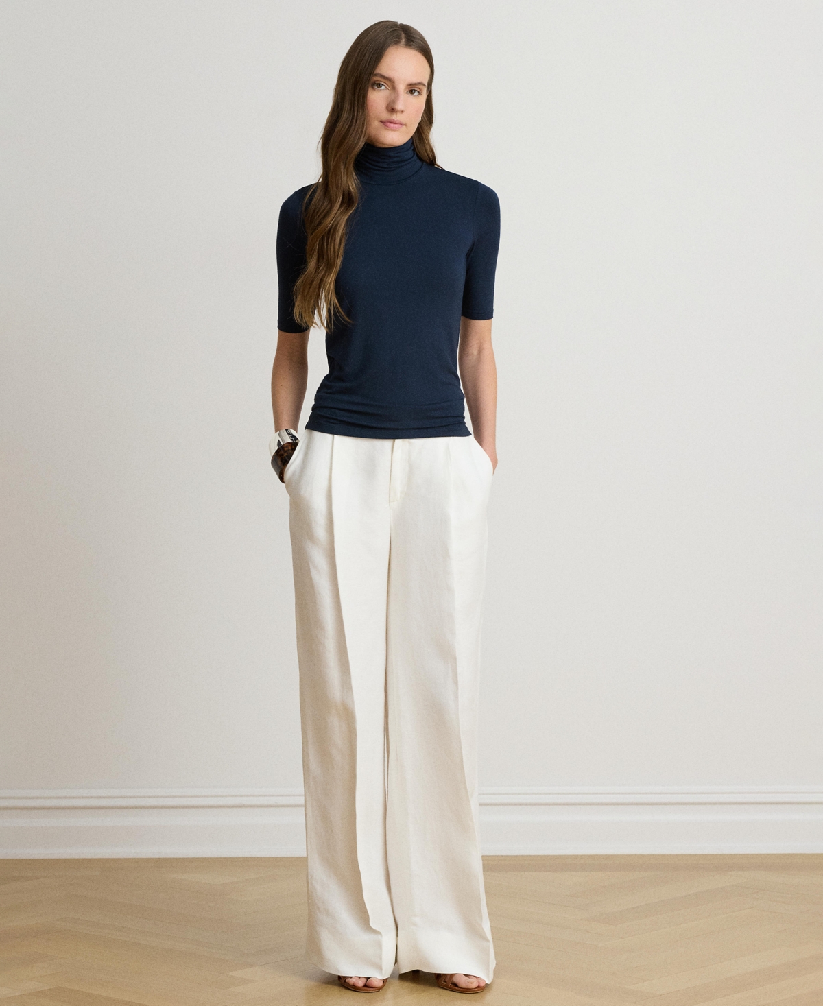 Lauren Ralph Slim-Fit Turtleneck