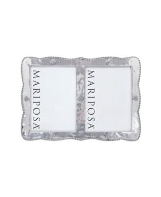 Sueno Double Aluminum Photo Frame, 5" x 7"