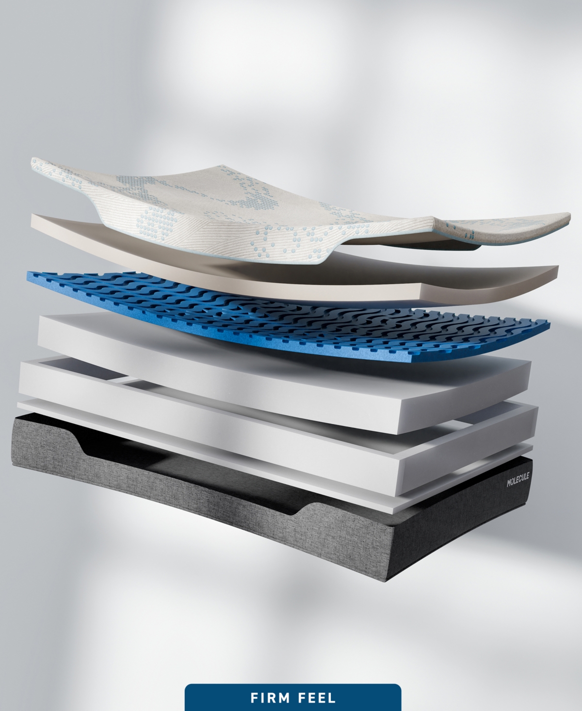 Molecule Reflex 11" Firm Memory Foam Tight Top Mattress in a Box
