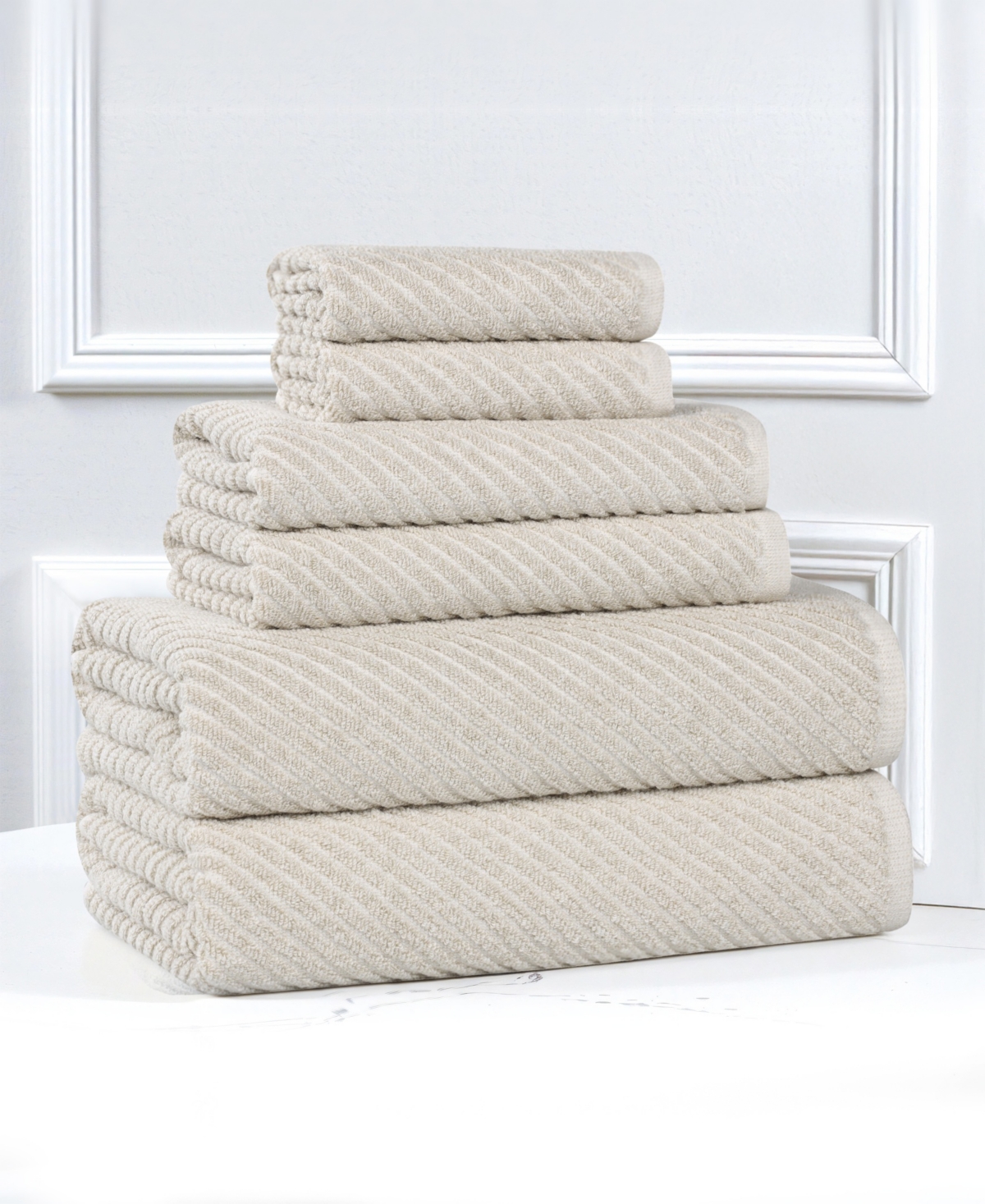 Superior Amelia Cotton -Piece Towel Set
