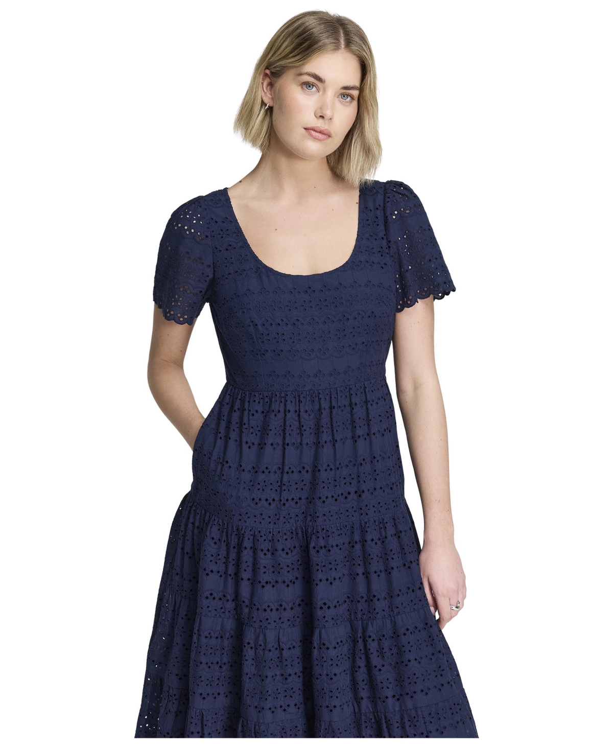 Finery London Women's Jemma Cotton Tiered Midi Dress