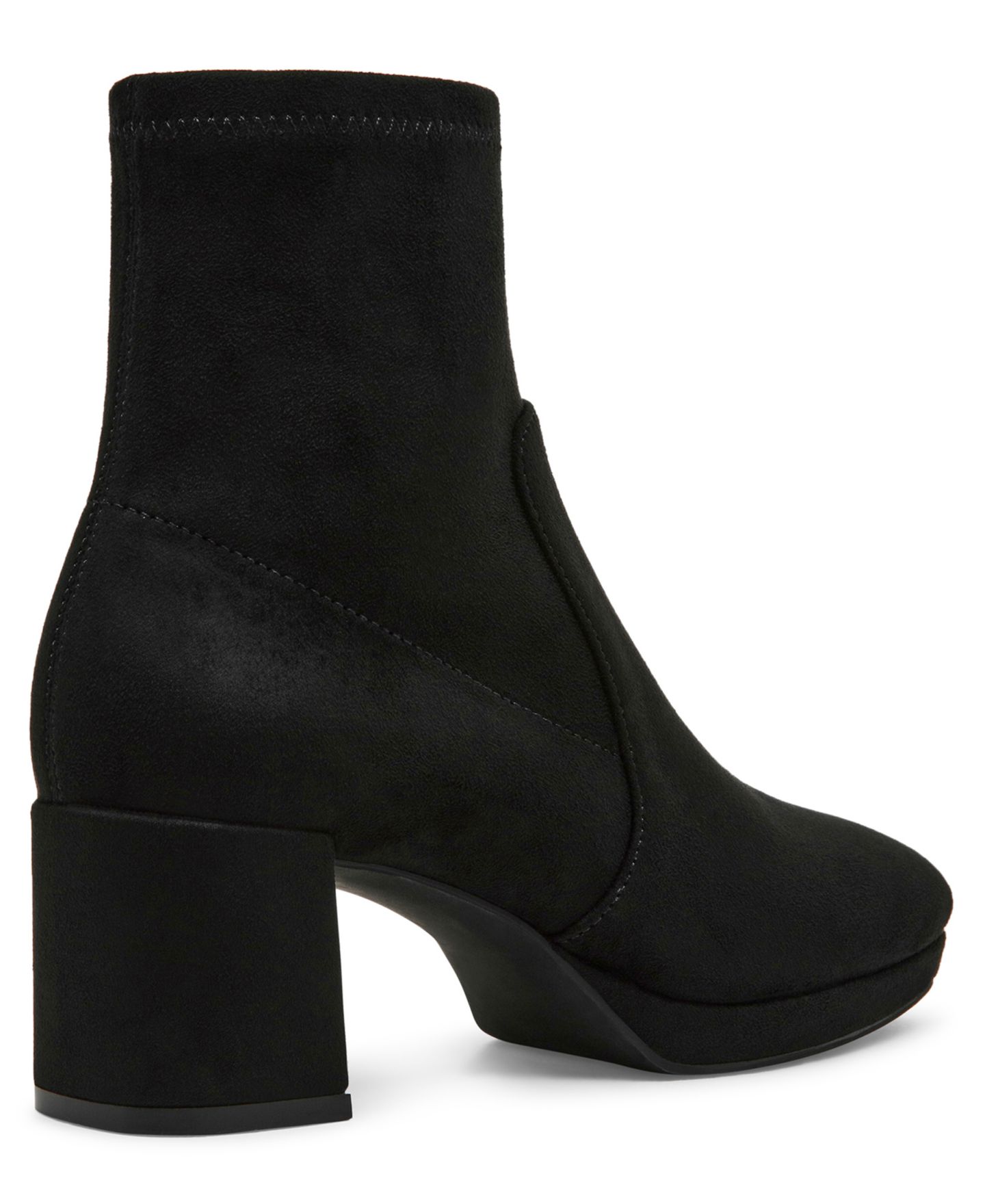 Женские ботинки Anne Klein Main Block Heel Dress Booties, цвет: Чёрный — фото 6