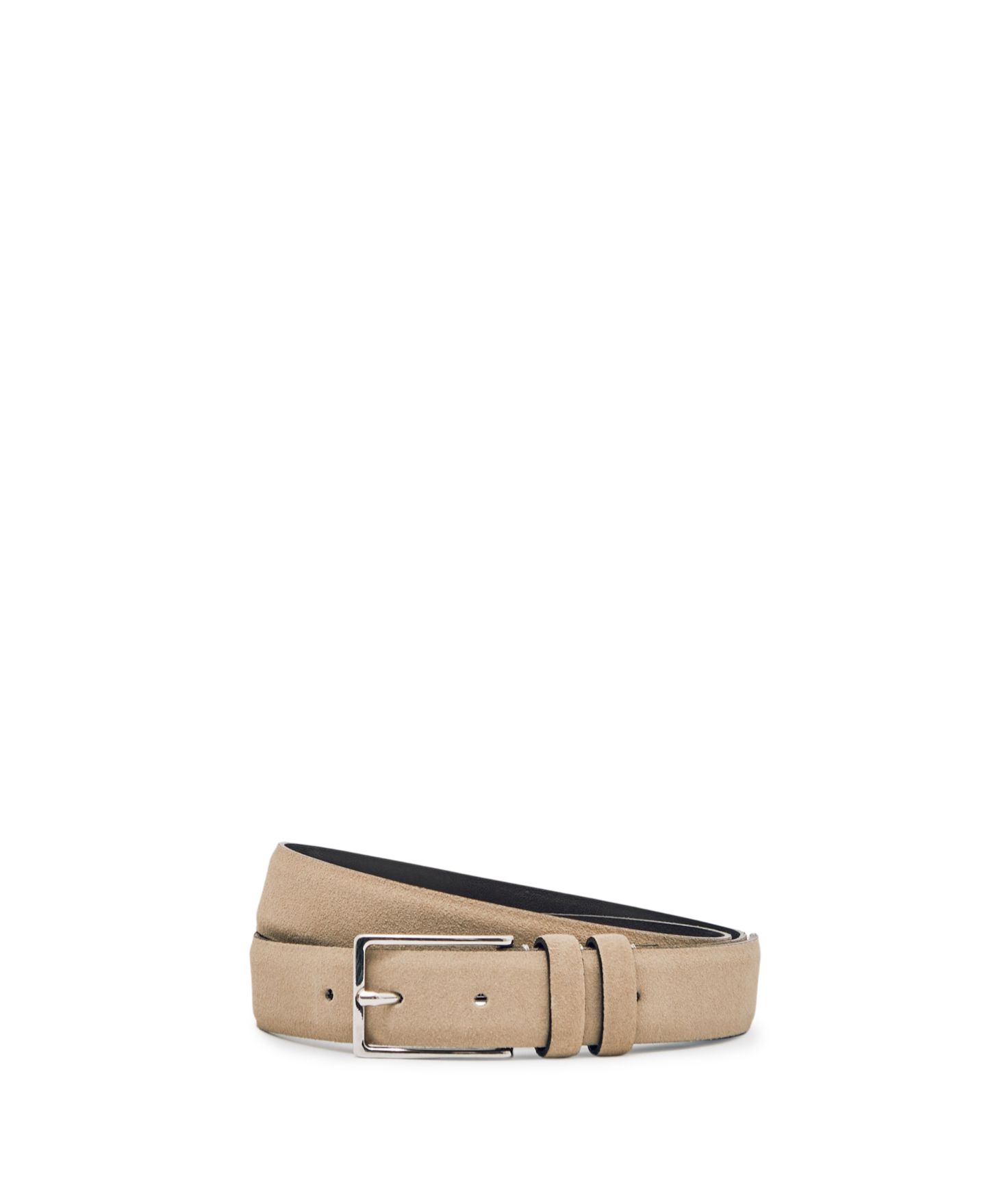 Мужской ремень REISS Suede Adjustable Buckle Belt — фото 1