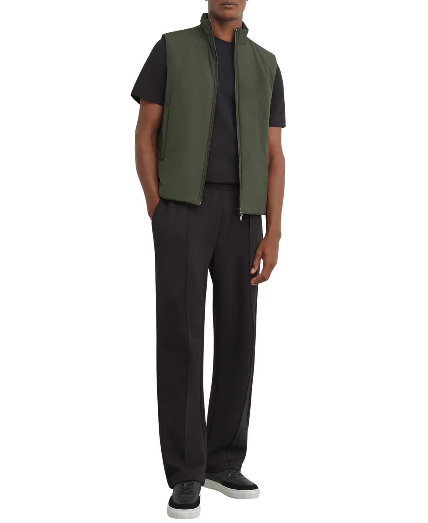 Мужской жилет REISS Axel Padded Funnel-Neck Vest — фото 3