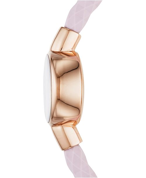 Michael Kors Access Women's Crosby Pink Silicone Slider Bracelet Activity Tracker 24mm MKA101004
