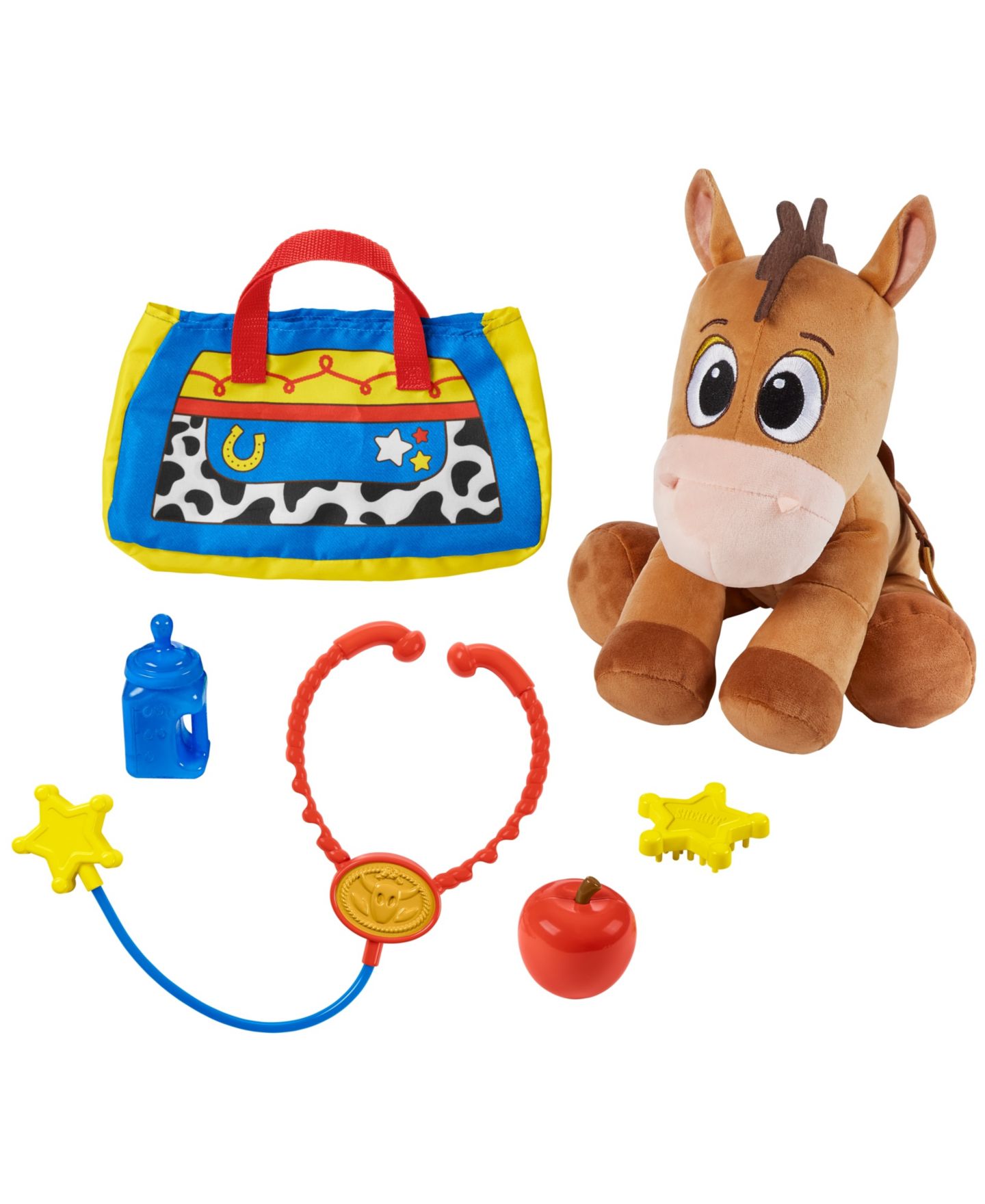 Детские мягкие игрушки Imaginext Bullseye 9" Care Kit Plush & Accessories — фото 3