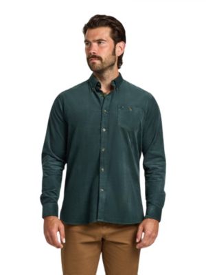 Men's Big & Tall Long-Sleeve Soft-Needle Corduroy Shirt