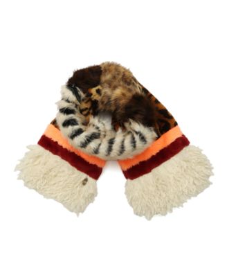 Patchwork Polyester Scarf