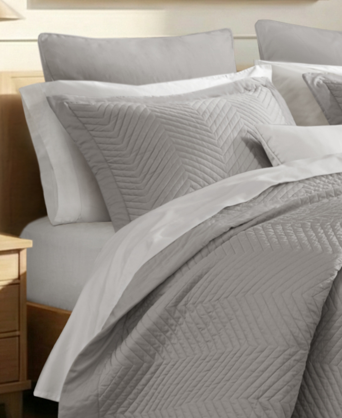 Harbor House Liam Hotel Cotton Sateen 3-Piece Quilt Set
