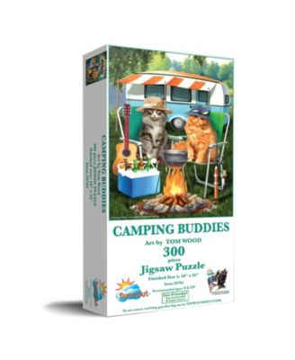 Camping Buddies 300 Piece Interlocking Jigsaw Puzzle, Ages 15+