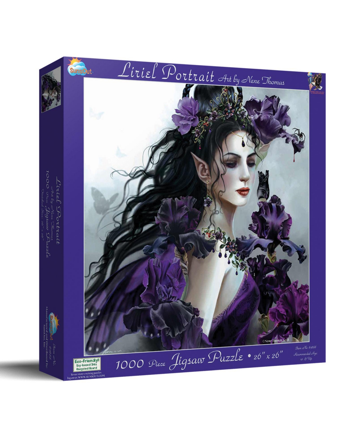SunsOut Liriel Portrait Fantasy 1000-Piece Jigsaw Puzzle, Ages 15+