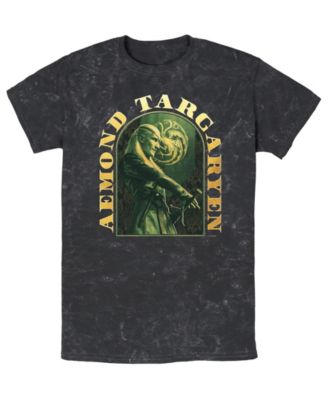 Men's House of the Dragon Bring Aemond Graphic Mineral-Wash T-Shirt