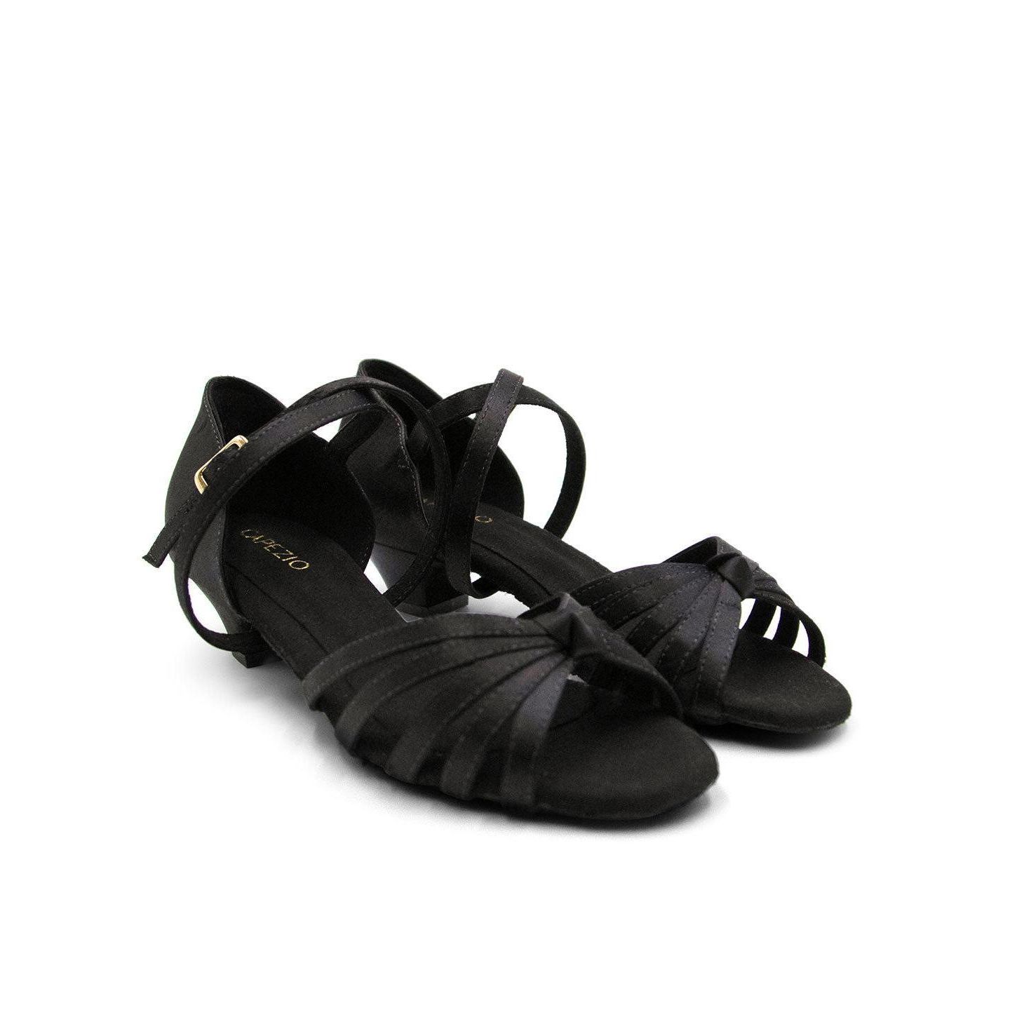 Женская обувь Capezio Silvia 1.25 inchs Ballroom Shoe, цвет: Чёрный — фото 2