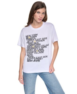 Women's Neighborhood Print Relaxed Graphic Tee