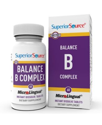 Balance B Complex - 60 Instant Dissolve Tablets