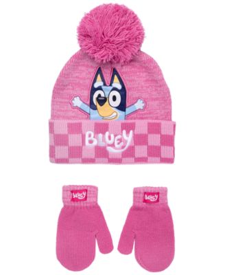 Toddler Boys' and Girls' Beanie Hat and Mitten, 2-Piece Set