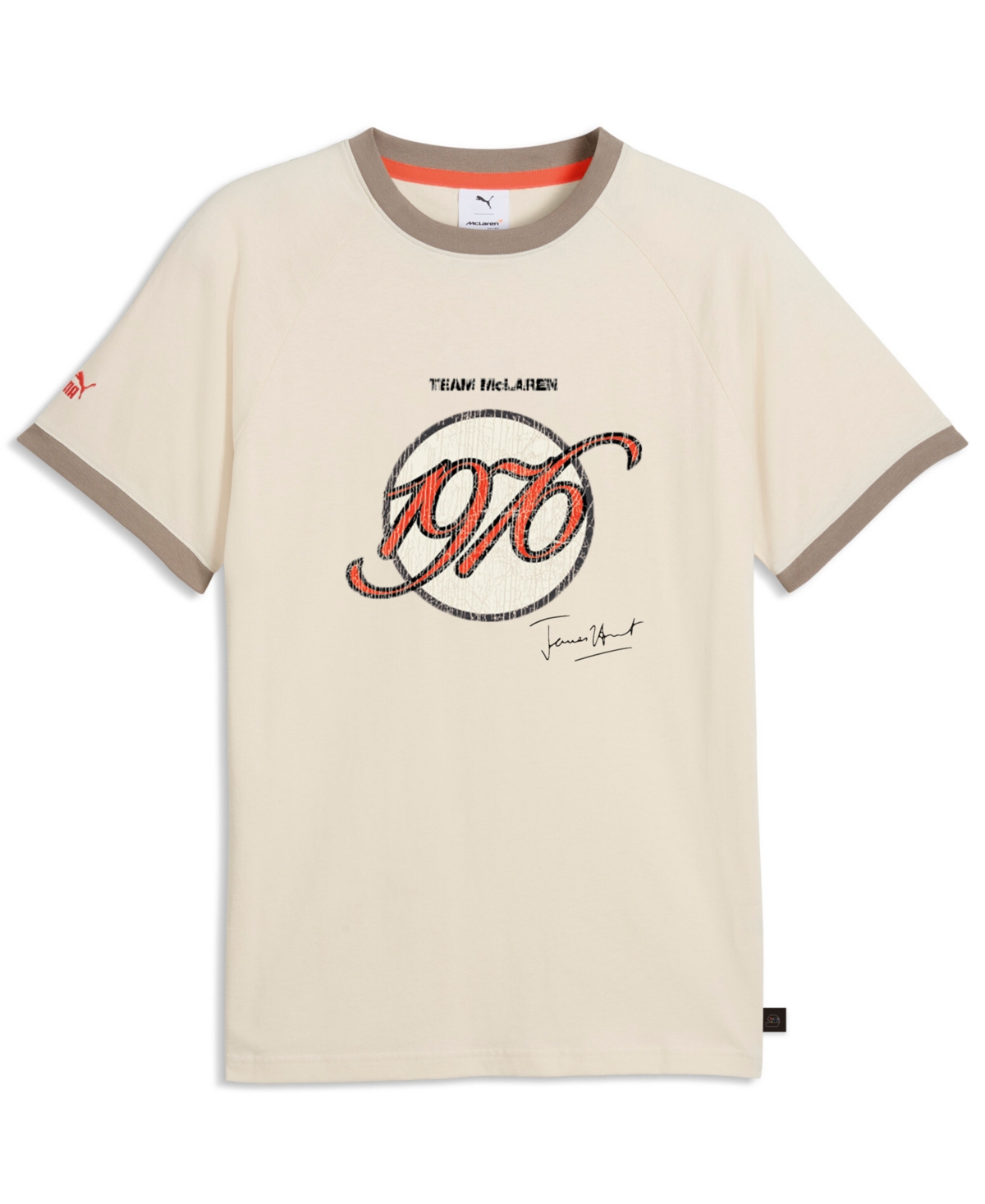 Puma Men's McLaren James Hunt Graphic Ringer Tee
