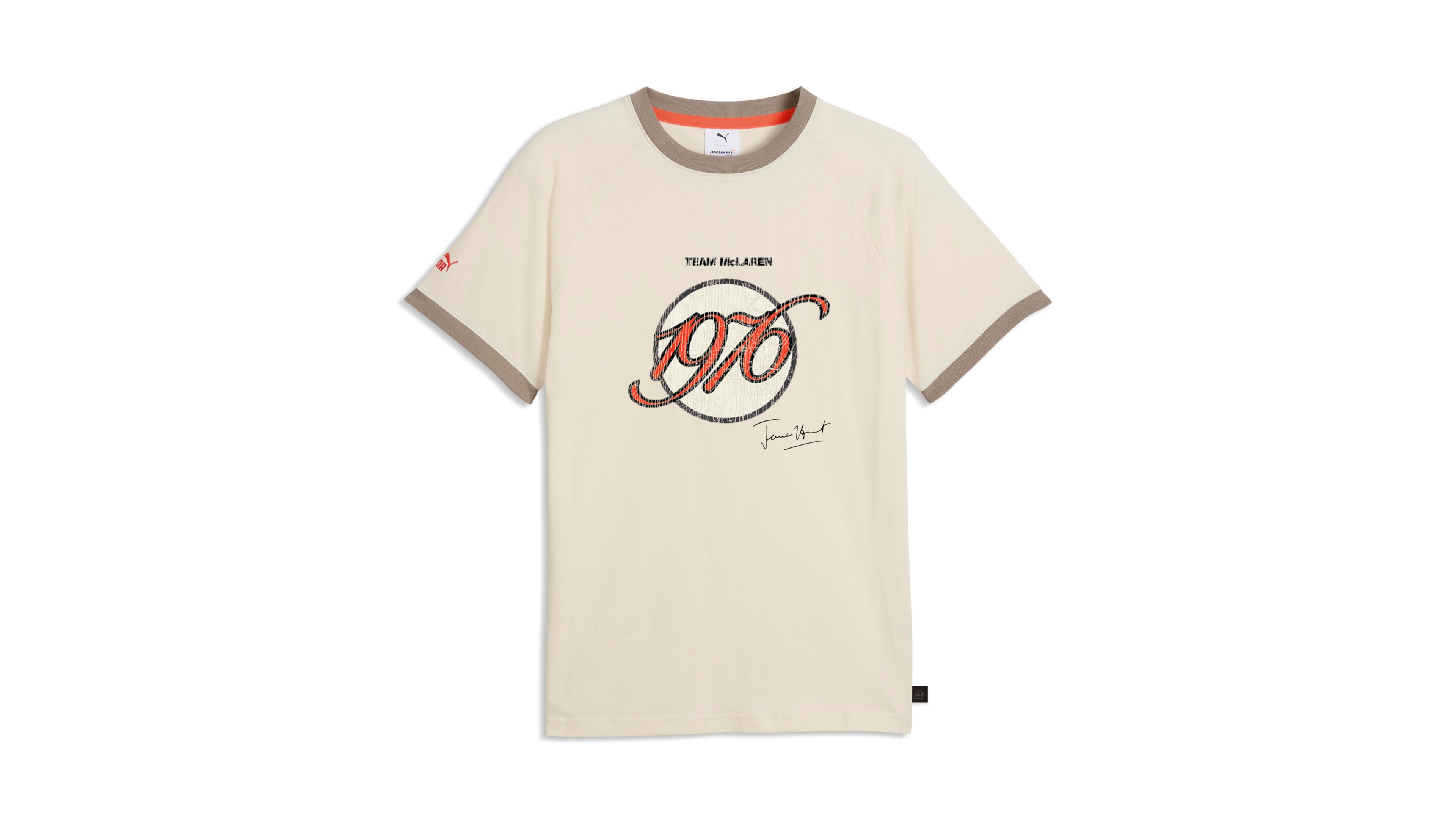 Puma Men's McLaren James Hunt Graphic Ringer Tee